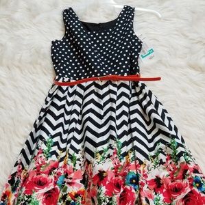 Rare Editions Big Girls Dress
